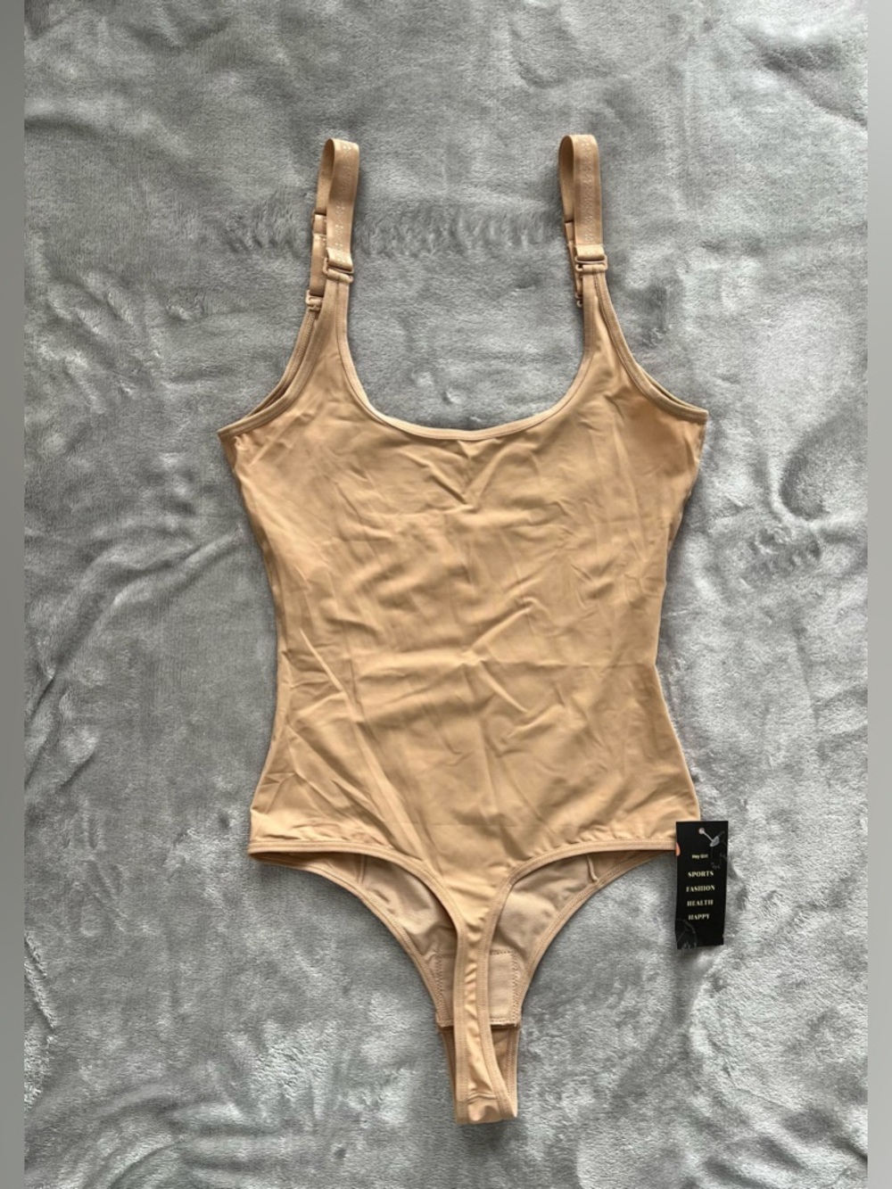 Women’s Beige Shaping Bodysuit Size M New With Tags